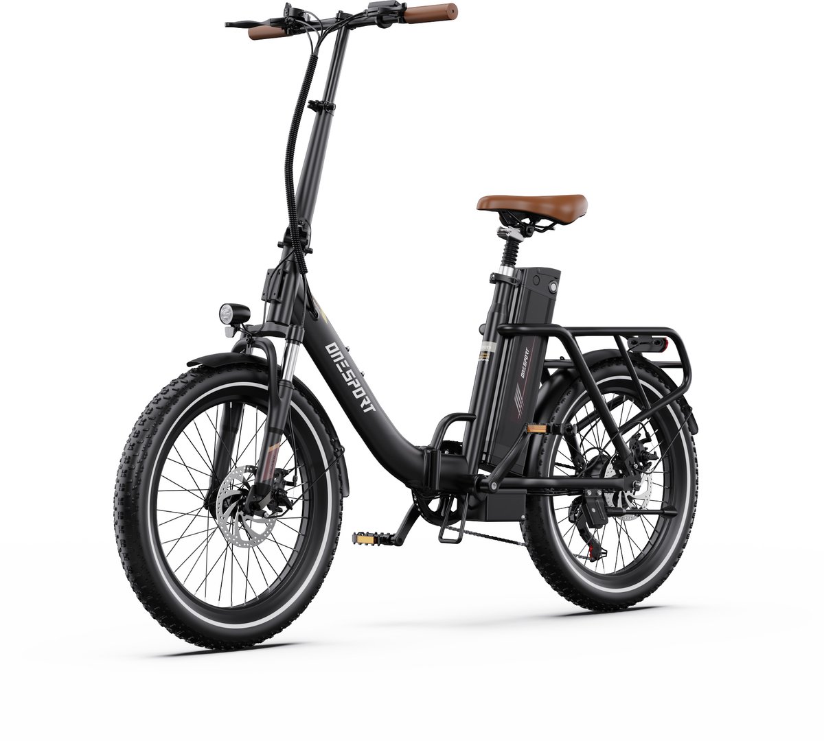 ONESPORT OT16Pro Elektrische Fiets - Opvouwbaar - 20×3.0 Inch Fatbike