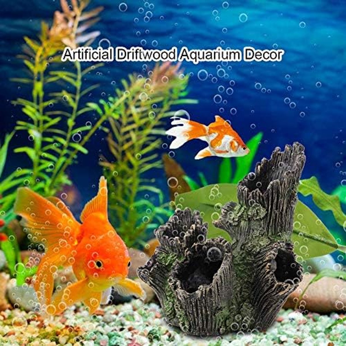 Ornamenten, Aquarium Garnalen Schuilplaats Schuilplaats Grot Drijfhout Decoratie Decor Habitat (A)