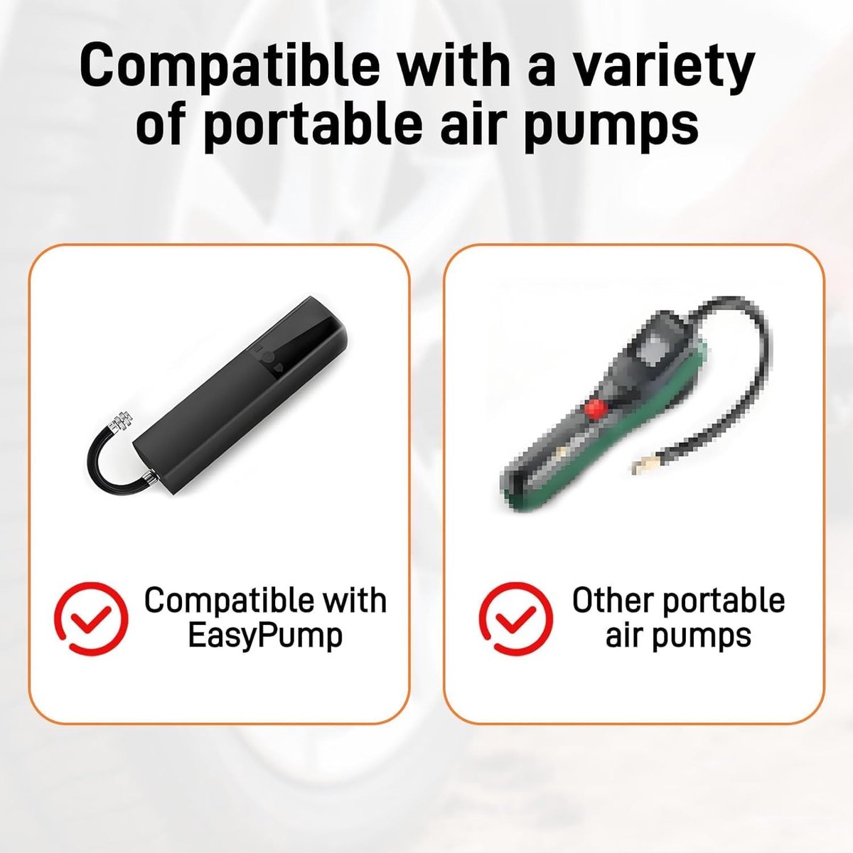 ventieladapterset – compatibel met Bosch | Voor auto-, fiets- en kogelkranen | 8-in-1 universele adapter
