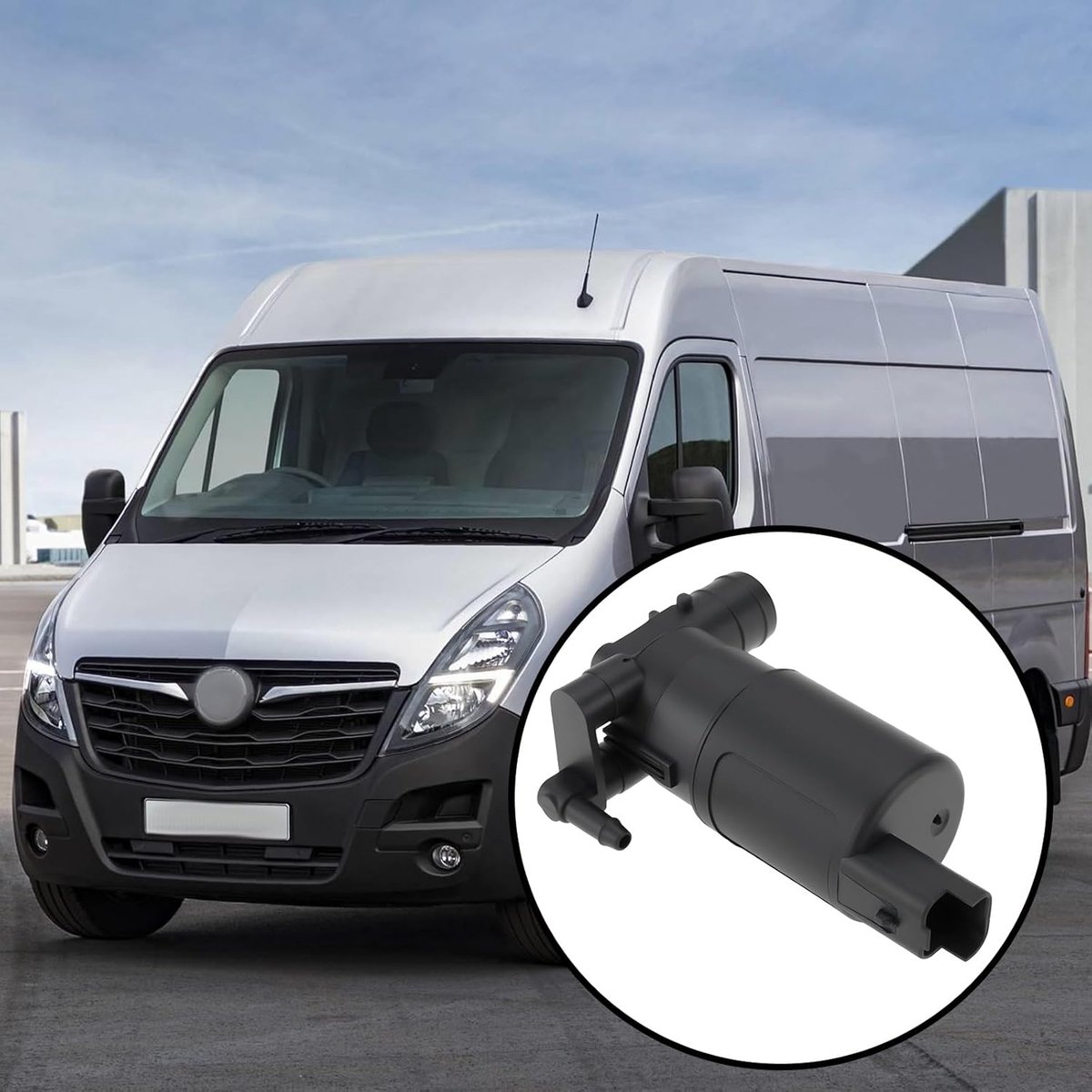 Ruitensproeierpomp 643471 6001549443 Compatibel met Nissan Primastar Compatibel met Opel
