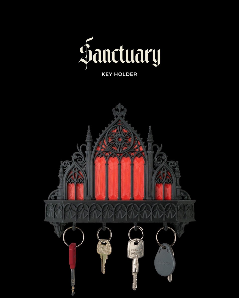 Sanctuary - Dark decor interieuraccessoire - Decoratief statement item - woonaccessoire, bureau organizer, houder, kantoor, werkplek