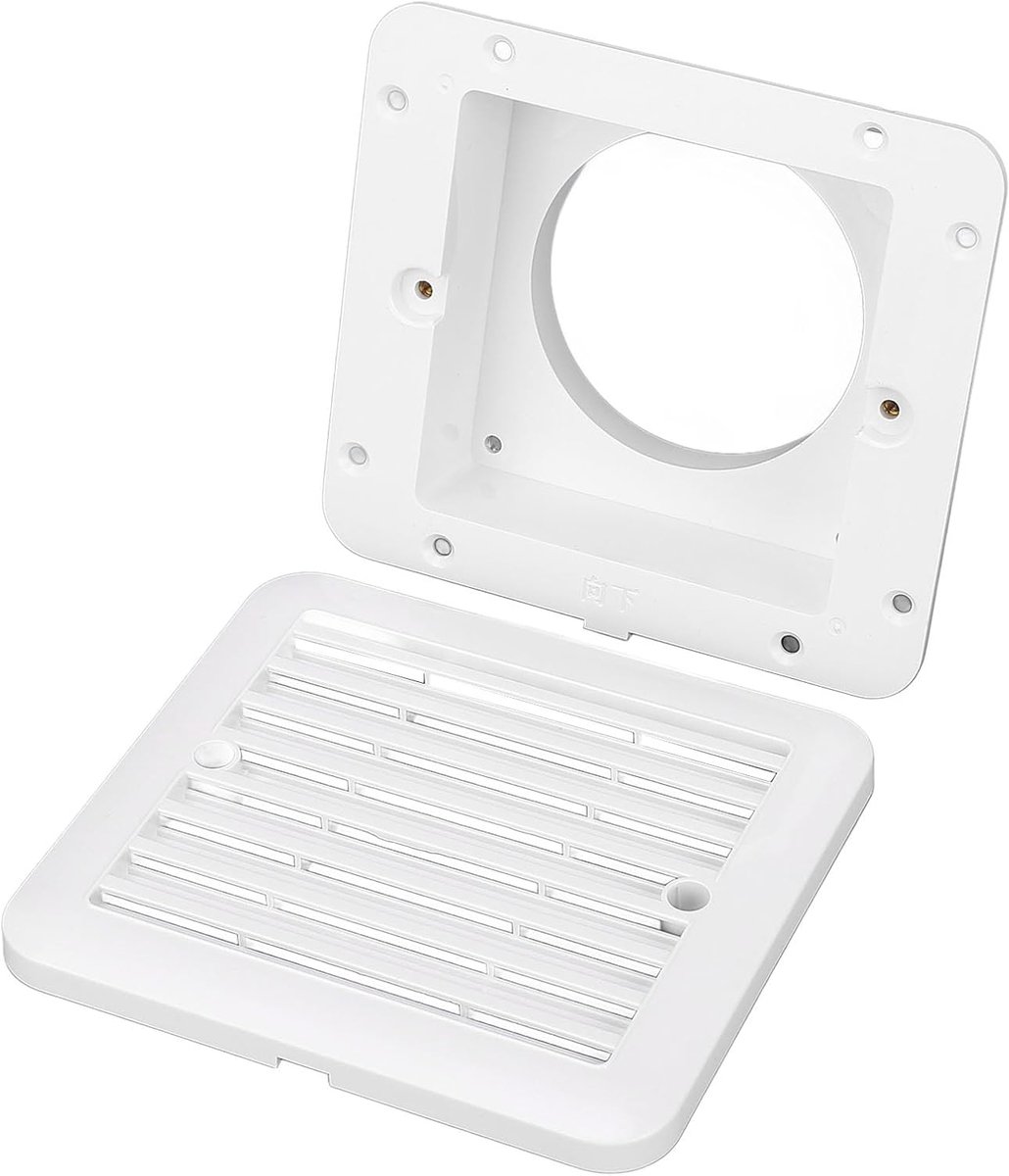 Aanhangwagen RV Zijventilatierooster - Waterbestendig Luchtverversingsventilatie-uitlaat voor Caravan Boot Caravan Jacht