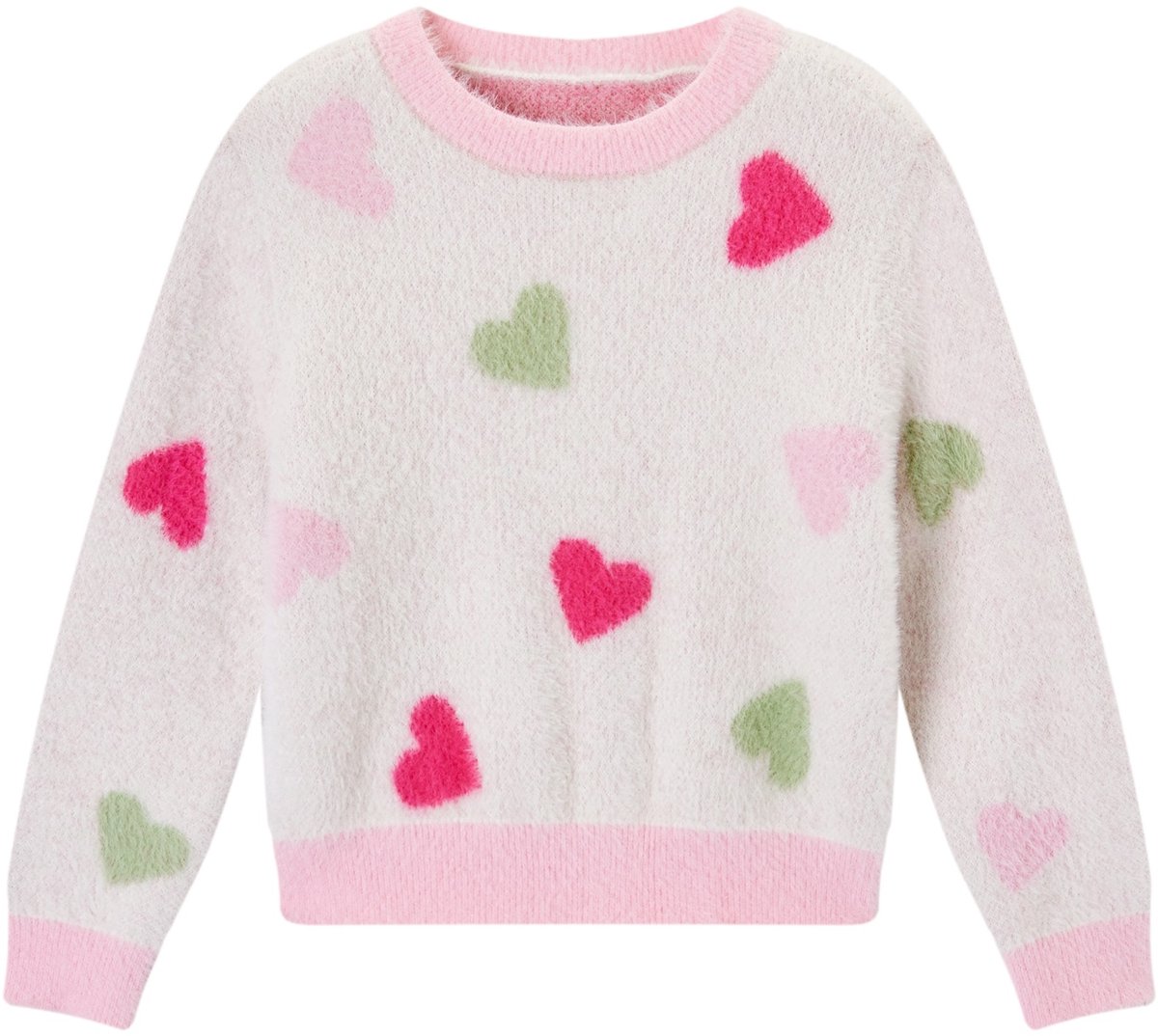Someone INDIE-SG-12-A Meisjes Trui - DARK ECRU
