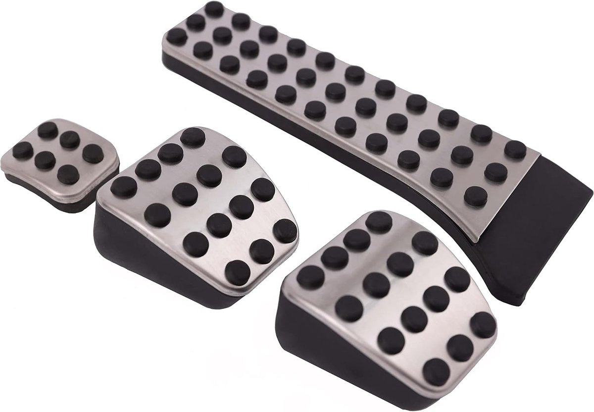 roestvrij stalen pedaal pad