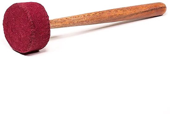 Klankschalen klopper vilt S - Vilt - Hout - S van Merkloos — afbeelding 2