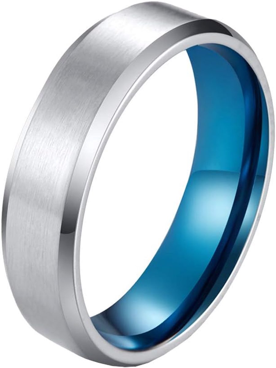 Sieraden Mannen Ring Roestvrij Staal Eenvoudige Stijl