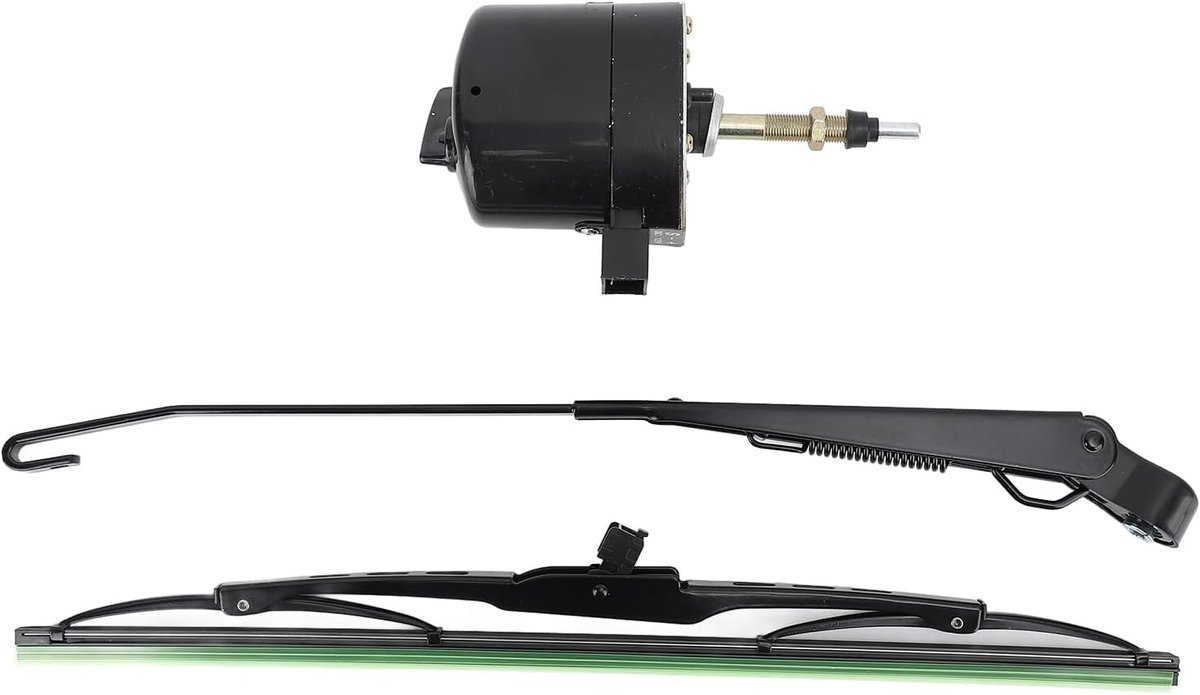 12 V universele ruitenwissermotor met arm en blad vervanging voor tractor vissersboot auto-accessoires onderdeel# 01287358 7731000001 0390506510