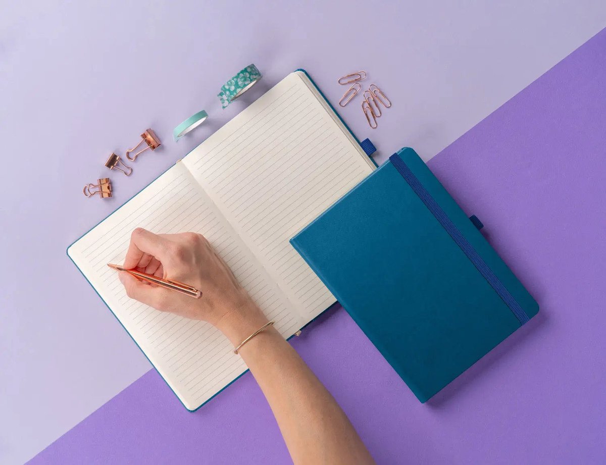 Aprint Blue Notitieboek A5