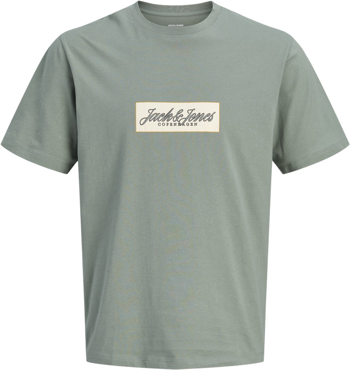 JACK & JONES - JORNORREBRO BOX LOGO SS CN FST Heren T-shirt