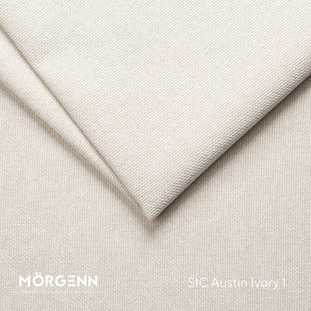 Mörgenn SIC Austin Stofstaal - Meubelstof voor Boxspring en Bed - Ivory 1