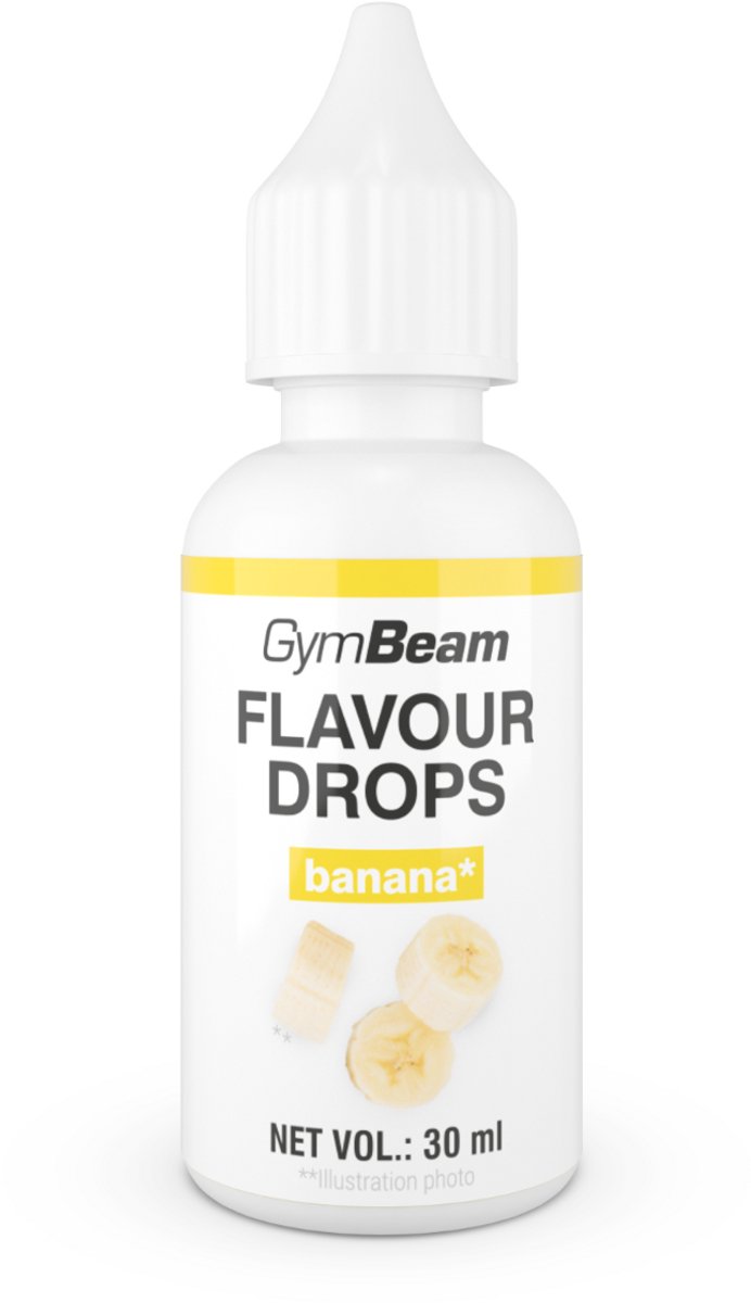 GymBeam Smaakdruppels 30 ml banaan