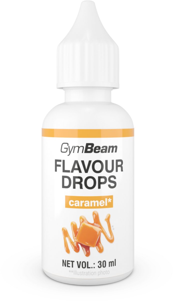 GymBeam Smaakdruppels 30 ml karamel