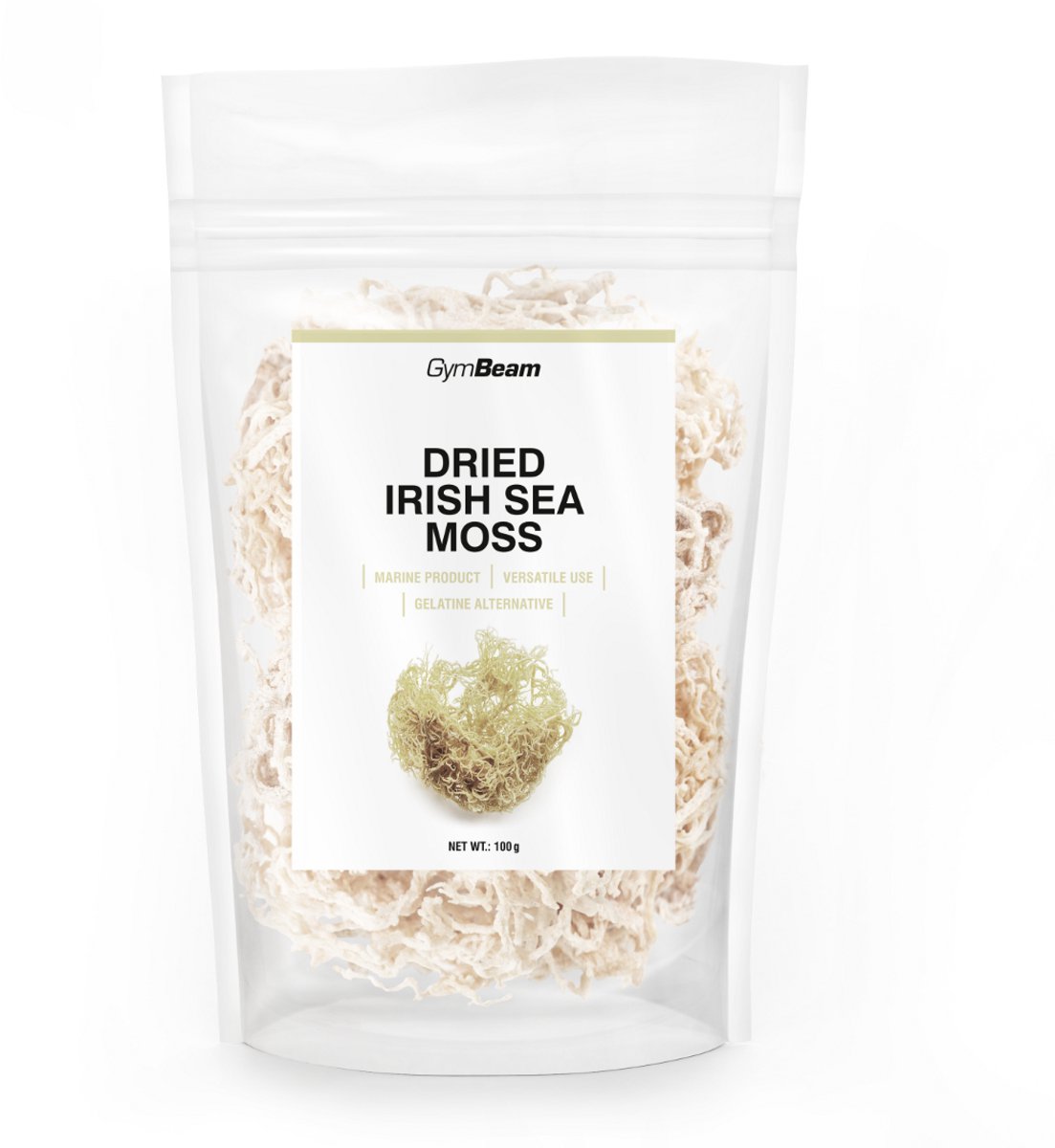 GymBeam Gedroogd Iers zeemos 100 g