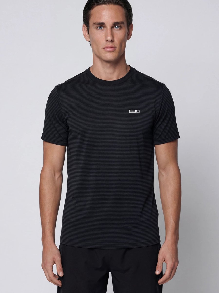 Sjeng Sports TEX LONG - Maat: S Smoked Pearl - Tennis Extra Long Shirt Mannen - Sportshirt - polyester