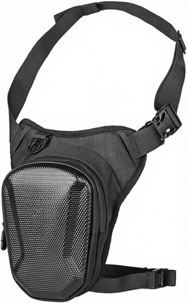 SNJY® Beentas Motor - Heuptas Motor - Leg Bag - Verstelbaar - Zwart