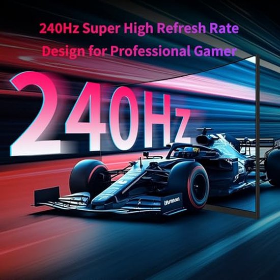 Curved Gaming Monitor - 2K Monitor WQHD Scherm - Intensief Gamers - 1000R Kromming - 32 Inch - VA — afbeelding 2
