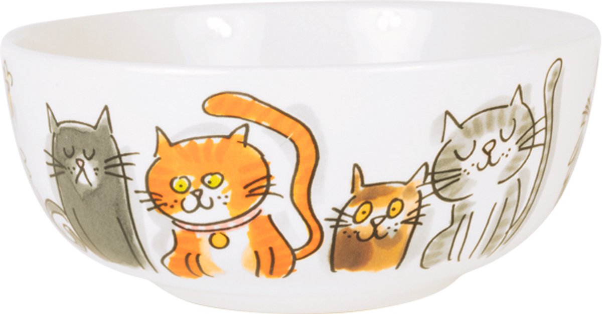 Blond Amsterdam, Dier: Kom 15 cm Cats Mix
