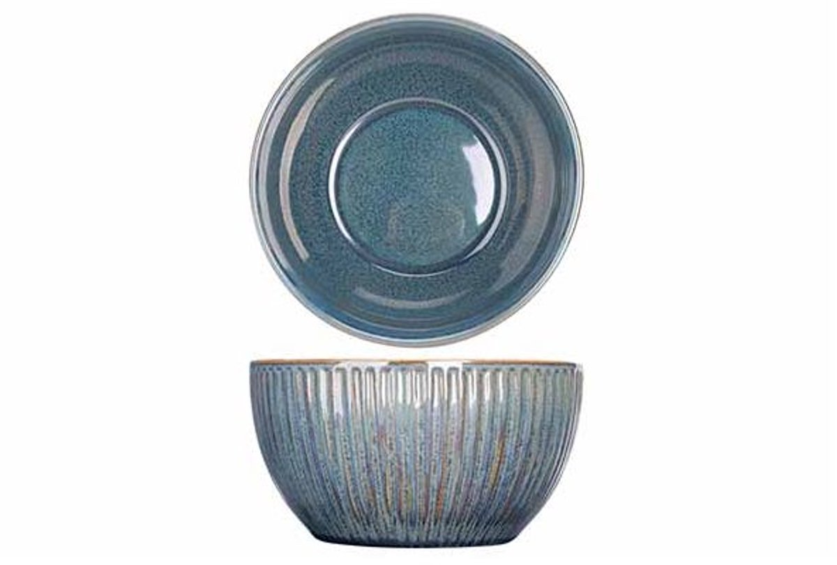 Solas Blauw Kom D14xh7,5cm