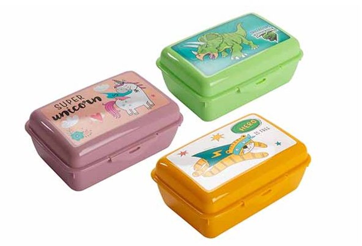 Sapporo Fantasy Animals Bewaardoos 75cl 10,7x15xh6,5cm - 3ass