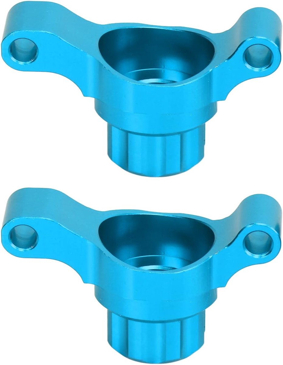 RC achter stuurbeker, aluminiumlegering achter stuurbeker upgrade onderdelen voor TT02 1/10 RC auto accessoires (blauw)
