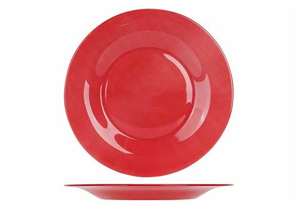 Zana Red Dessertbord D19,6cm