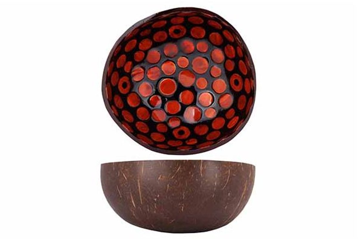 Cocosbowl Dark Brown Pearl D14cm