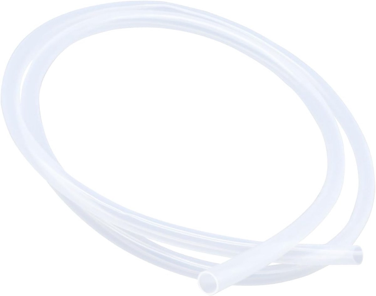 buizen 9,5 mm binnendiameter x 12,7 mm buitendiameter (1 meter), flexibele transparante siliconen buisslang voor lucht/waterpompopdracht, thuisbrouwen, aquarium