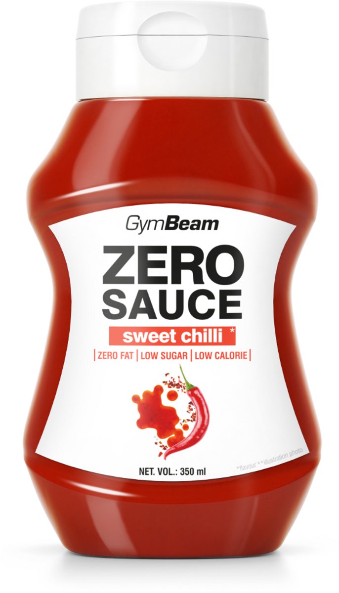 GymBeam ZERO SAUCE Zoete Chili 350 ml
