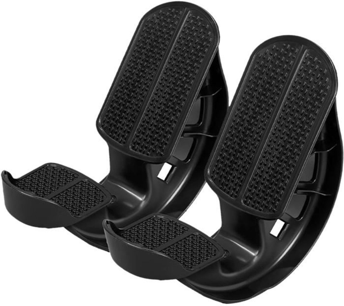 LISM-Tweedelige, draagbare fitnessrocker met voetbalanspedaal voor het stretchen van de kuiten en een antislippedaal voor het trainen van balans en flexibiliteit.