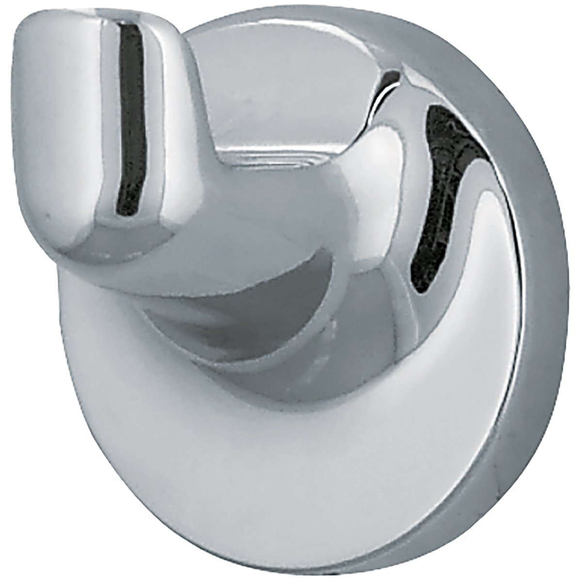 Spirella Lagune Wandhaak – Chromen Badkamerhaak voor Handdoeken en Accessoires – Handdoekhaak met Wandmontage in Modern Design