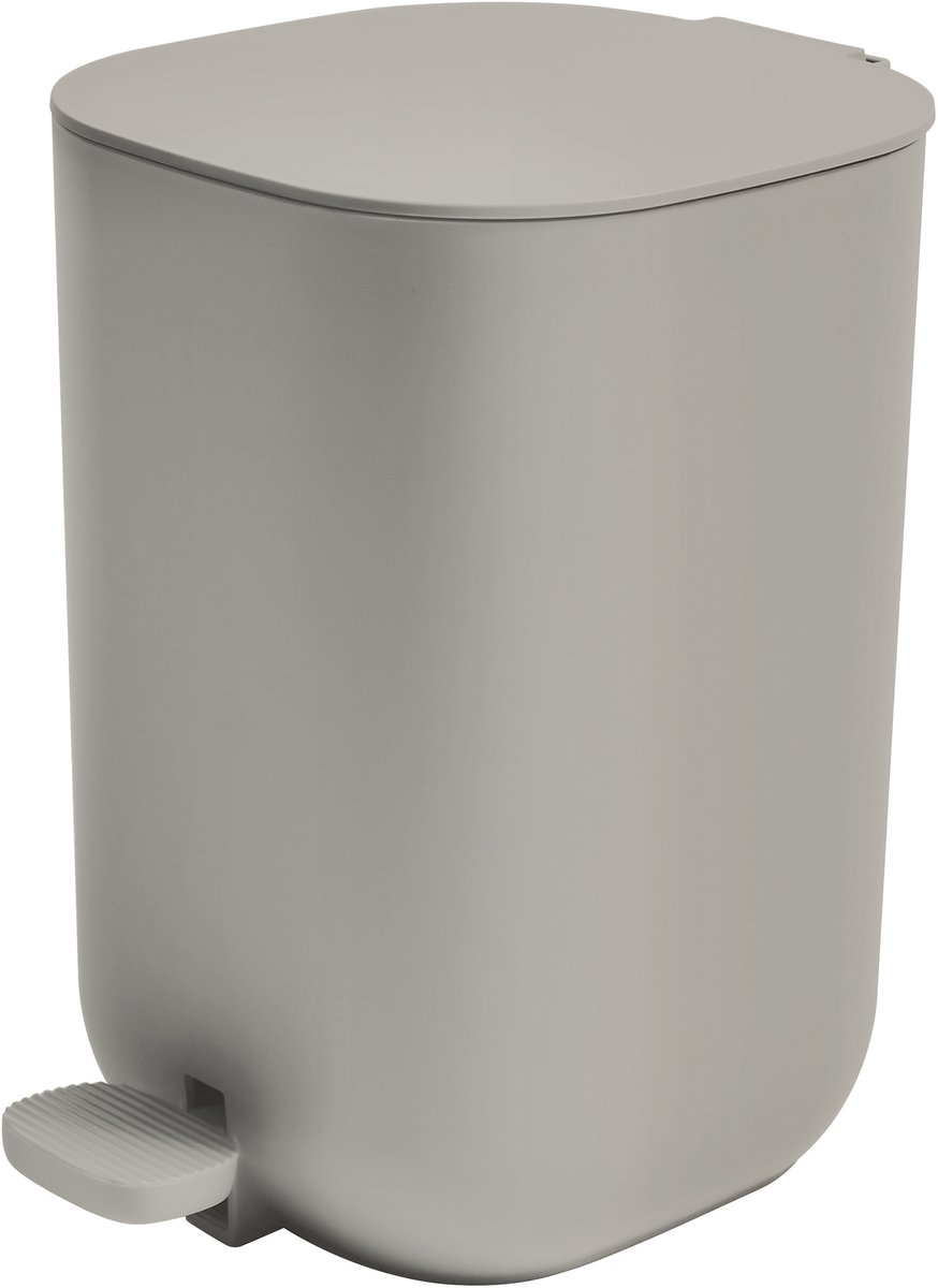 Akato Pedaal Afvalbak 3 Liter – Compacte Prullenbak met Pedaal – Afvalemmer 16,4 x 21,5 x 23,4 cm