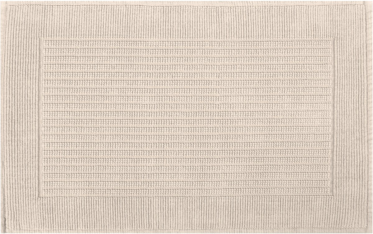 Spirella Badmat – Antislip Badkamermat van 100% Katoen – Wasbaar op 40°C – Sneldrogend – Geschikt voor Droger