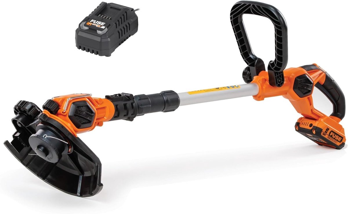 Accu-grastrimmer - Geen kleur - 230 mm - Lithium-ion met Telescoopsteel - Voor Tuineigenaren