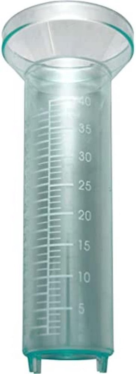 Regenmeter - Transparant - Ø7,4 x 17,5 cm - Hard Plastic - Voor Tuinliefhebbers en Professionals