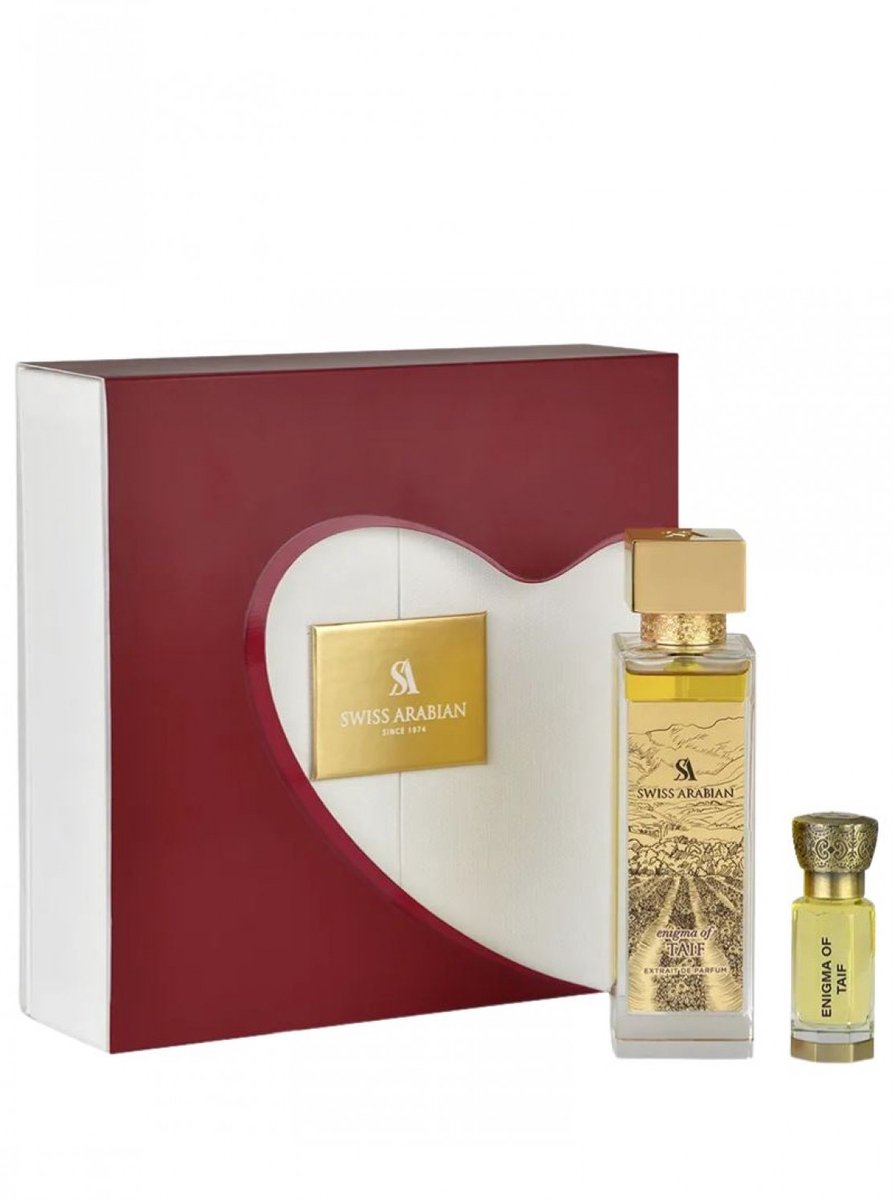 SWISS ARABIAN ENIGMA OF TAIF GESCHENKSET EXTRAIT DE PARFUM 100 ML + PERFUME OIL 12 ML