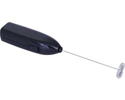 Elektrische Melkopschuimer - Melkschuimer Handmatig - Dranken Bereiden - Compact en Handig - Niet gespecificeerd - Zwart