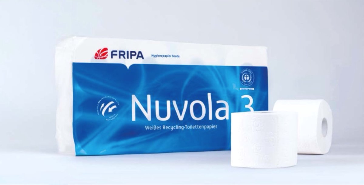 Fripa Nuvola toiletpapier NL - 3 laags - 250 vel - 96 rol