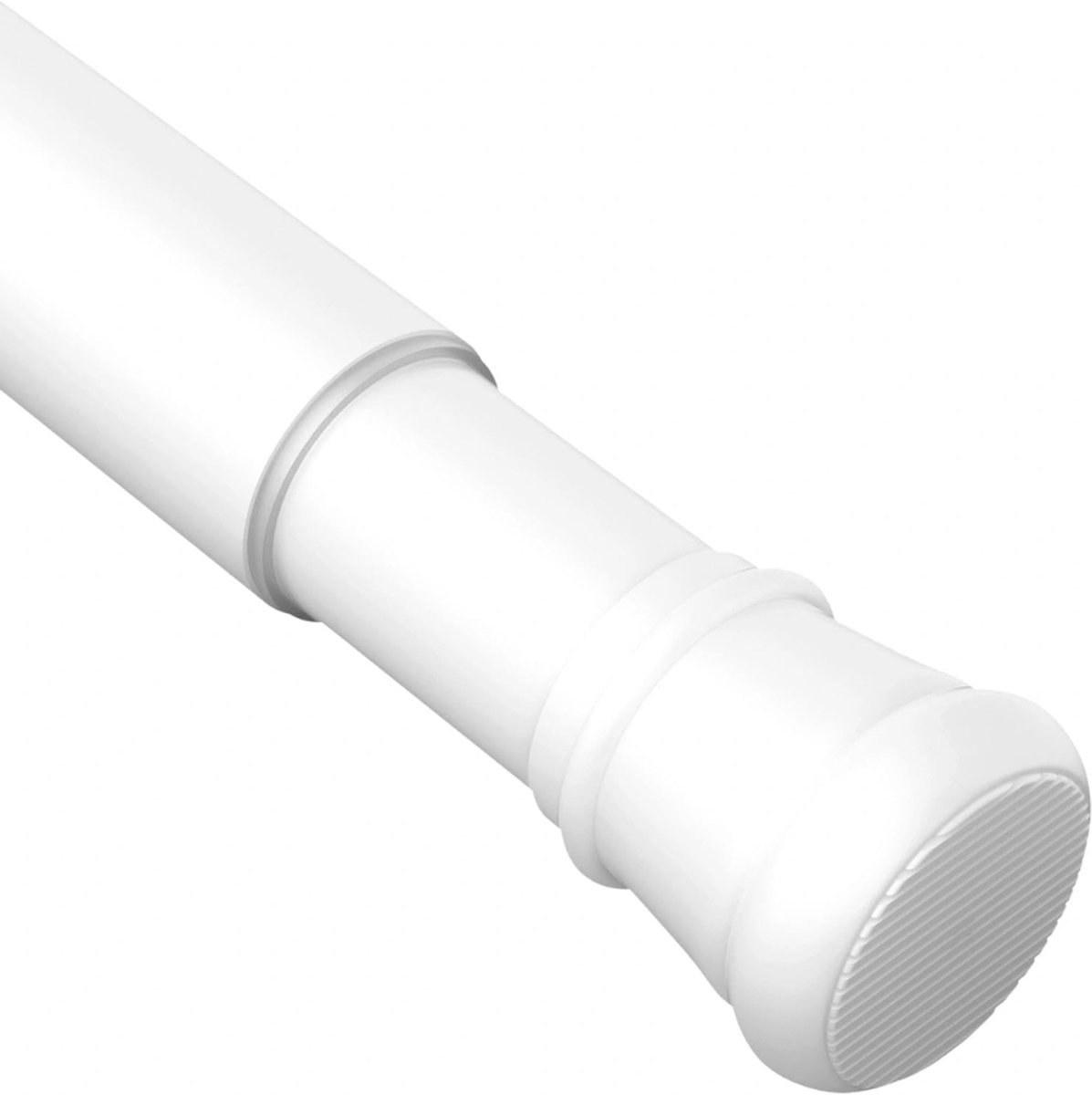 ZRNS® Gordijnrails Uitschuifbaar - Gordijnroede - Gordijnstang - Zonder Boren - Wit - 85-190 cm