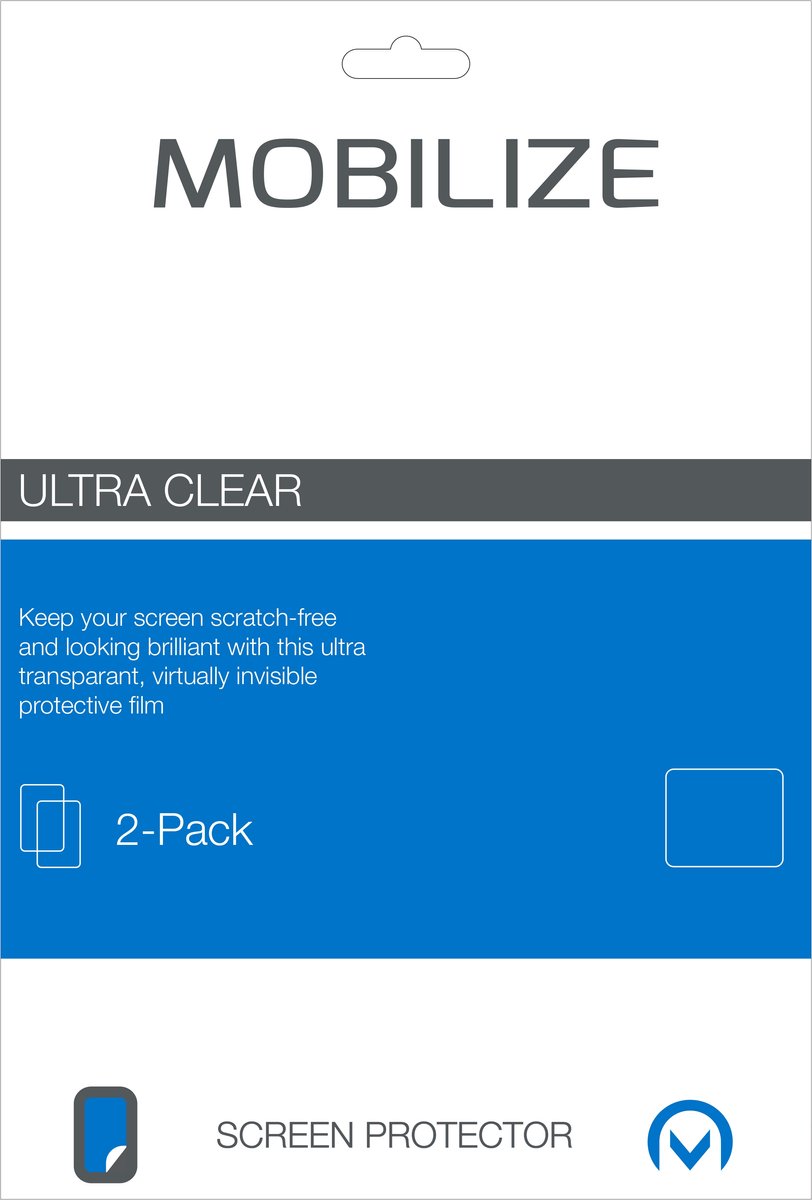 Mobilize Screenprotector geschikt voor Samsung Galaxy Tab A7 (2020) | Mobilize Screenprotector Folie - Case Friendly (2-Pack)