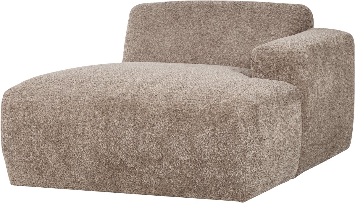 WOOOD Mojo Base Chaise Longue Bank Rechts - Wollig - D.zand