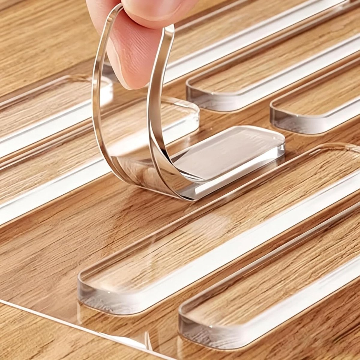 Transparante siliconen meubelmatten, 10 stuks per verpakking. Anti-aanstootmatten voor kasten | Siliconen wandbeschermers, zelfklevend, geluidsdempend, antislip, geschikt voor tafels, houten vloeren, stoelpoten en muren om krassen te voorkomen.