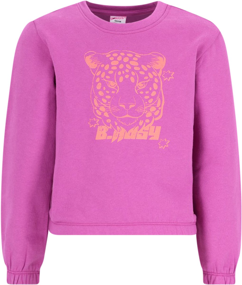 B.Nosy Y607-5351 meisjes Trui paars - Maat 98