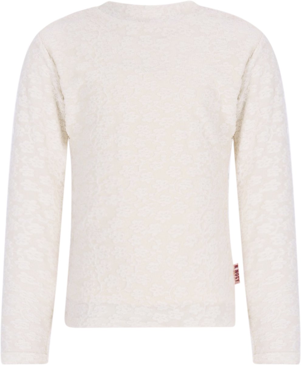 B.Nosy Y607-5451 T-shirt meisjes wit - Maat 158-164
