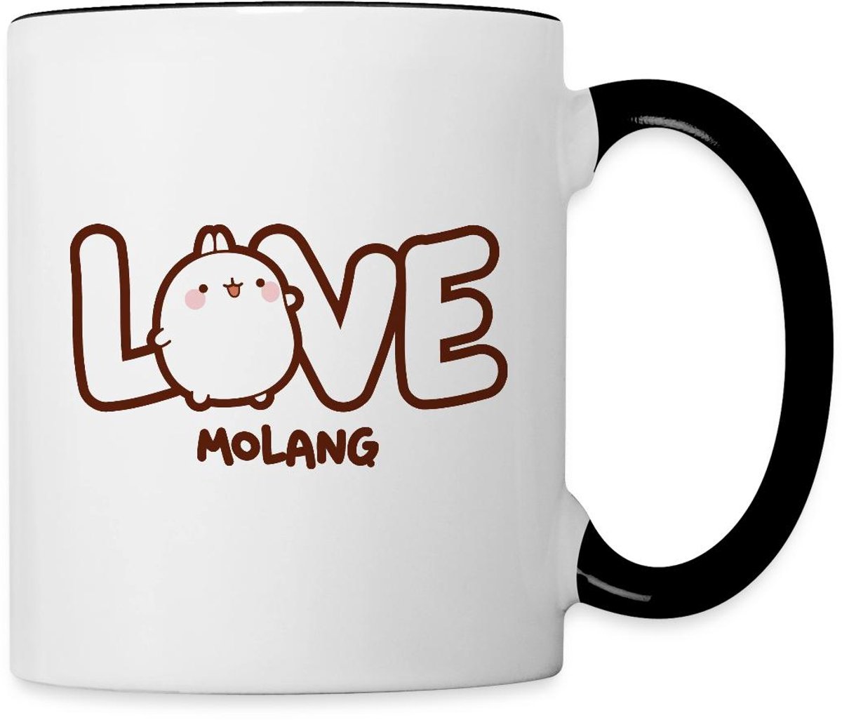 Molang Liefde Mok Tweekleurig