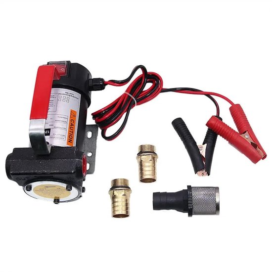 Seth Select Dieselpomp 12V 175W - Zelfaanzuigende Brandstofpomp 40 L/min met Filter - Elektrische Diesel Overdrachtpomp — afbeelding 4