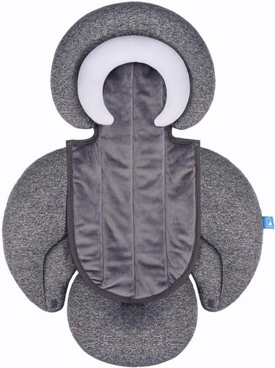 Universele Baby Zitverkleiner 2-in-1 met Ondersteuning voor Hoofd en Nek