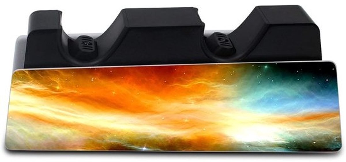Decoratieve Beschermfolie voor PS5 Oplaadstation - Krassen Bestendig Skin