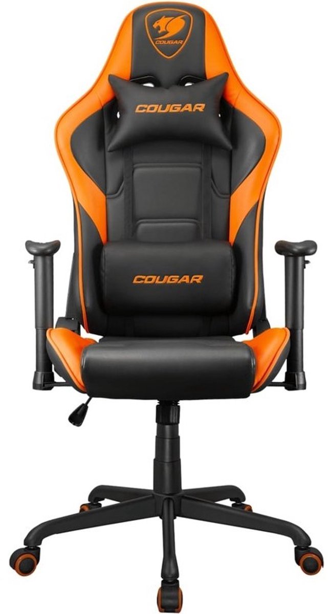 Ergonomische Gaming Stoel met Stevig Stalen Frame en Ademend Leer