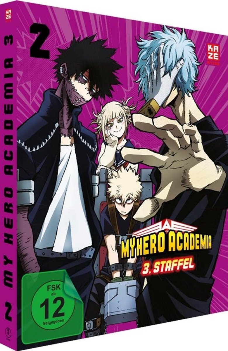 Anime Serie - Superhelden Academie - Complete Seizoen 3 - Deel 2 - DVD