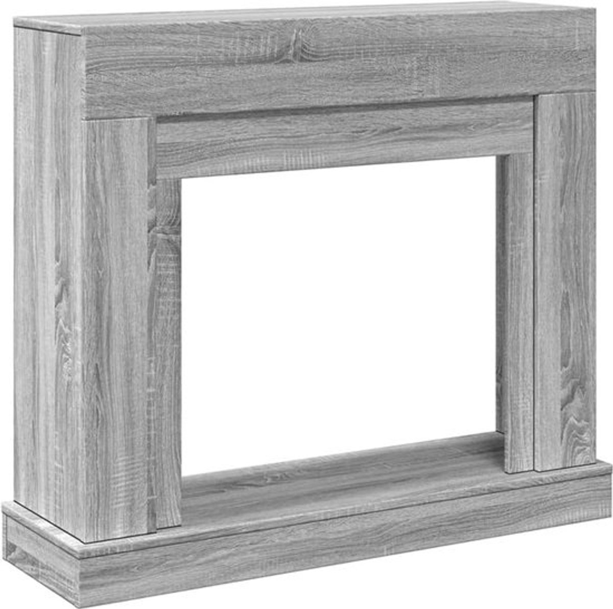 Decoratieve Schouwombouw voor Sfeerhaard Hout Sonoma Eikenkleur